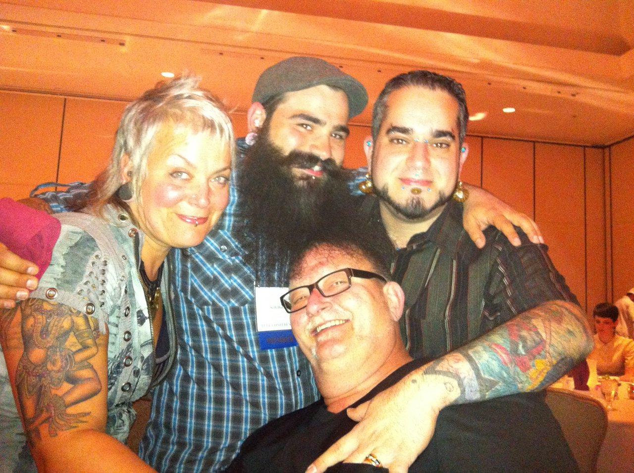 Desta, Seth, Momma Vidra, and I